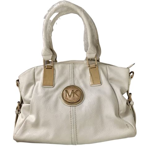 bag michael kors white flower|michael kors white floral bag.